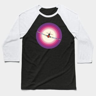 P-51 Mustang Sunrise Baseball T-Shirt